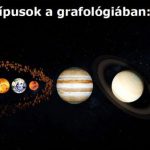 Bolygótípusok a grafológiában Merkúr