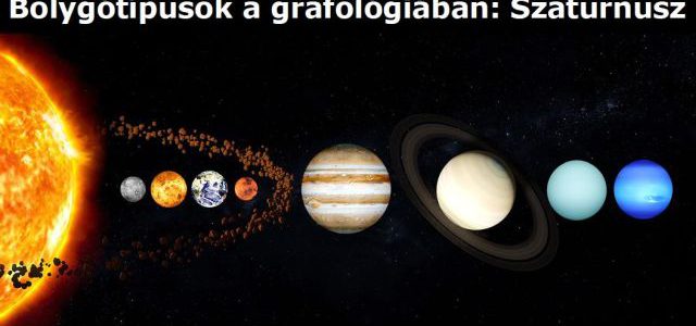 Bolygótípusok a grafológiában: Szaturnusz